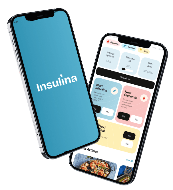 Insulina App Mockups